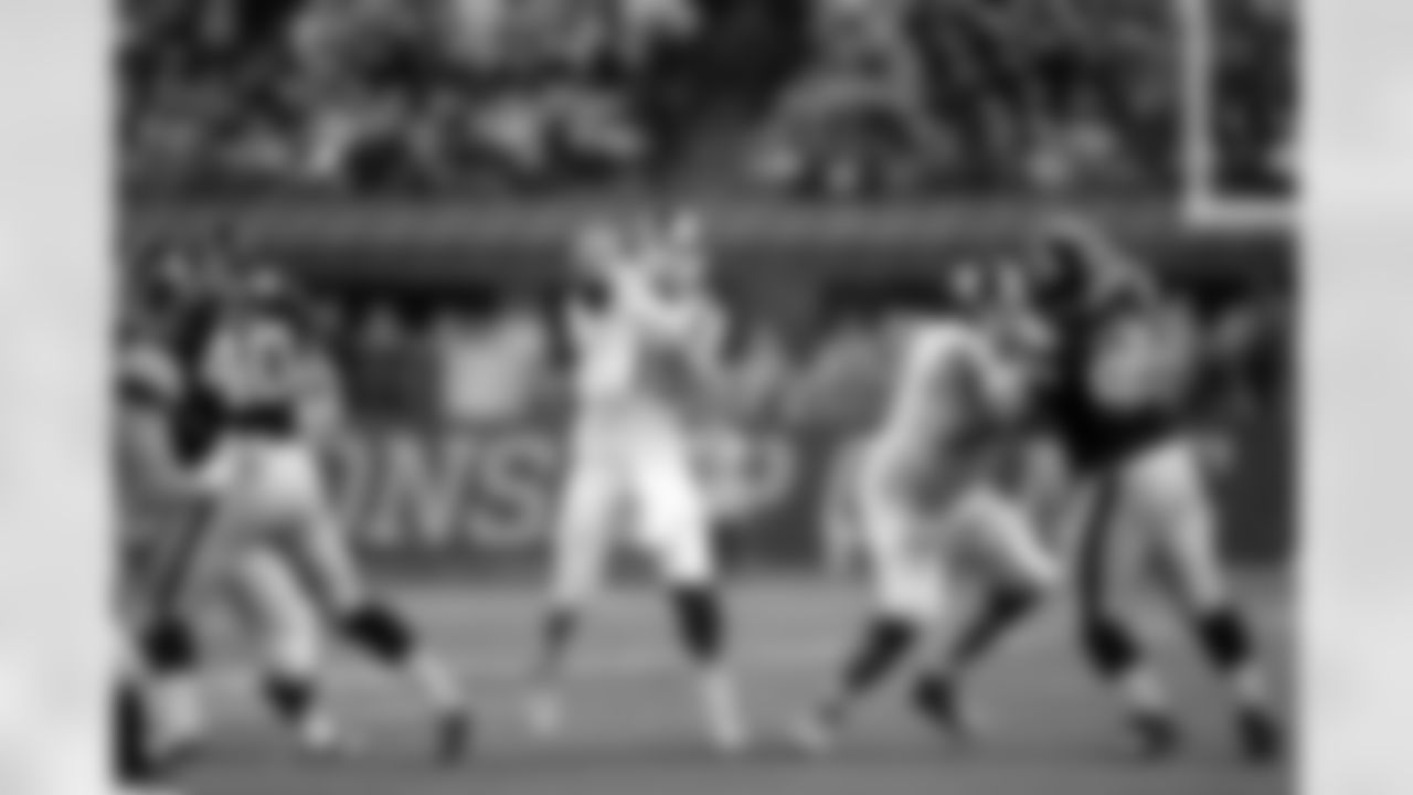 QB Connor Cook, Michigan State
"The Broncos are almost out of options to address their need at quarterback, which might force their hand with this pick. Cook has NFL starting traits, which might be enough for John Elway to pull the trigger here." [April 20]