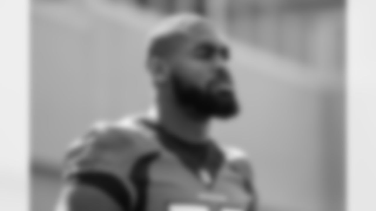 Jonathon Cooper during a training camp practice for early reports (rookies, quarterbacks and select veterans) at UCHealth Training Center on July 25, 2021. (Photo by Ben Swanson)
