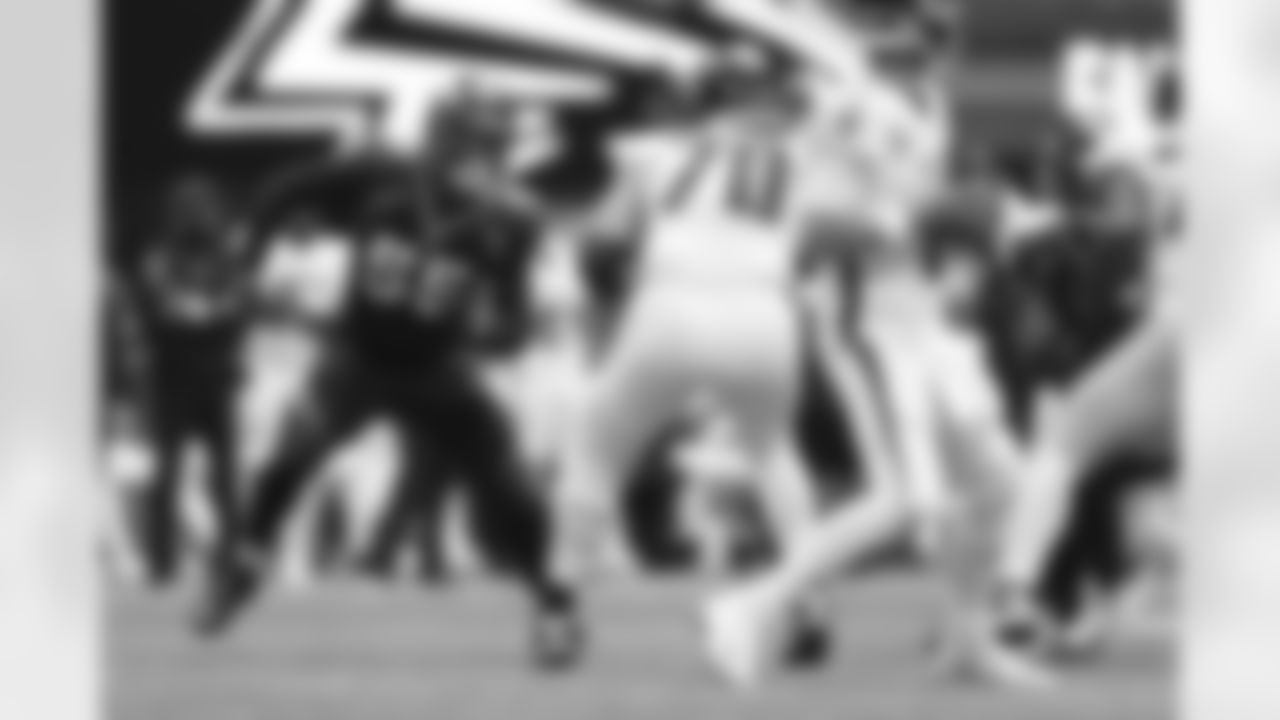 Denver Broncos linebacker Bradley Chubb (55) during the NFL game against the Atlanta Falcons at Mecedes Benz Stadium in Atlanta, Georgia, November 08, 2020.
Photo by Gabriel Christus