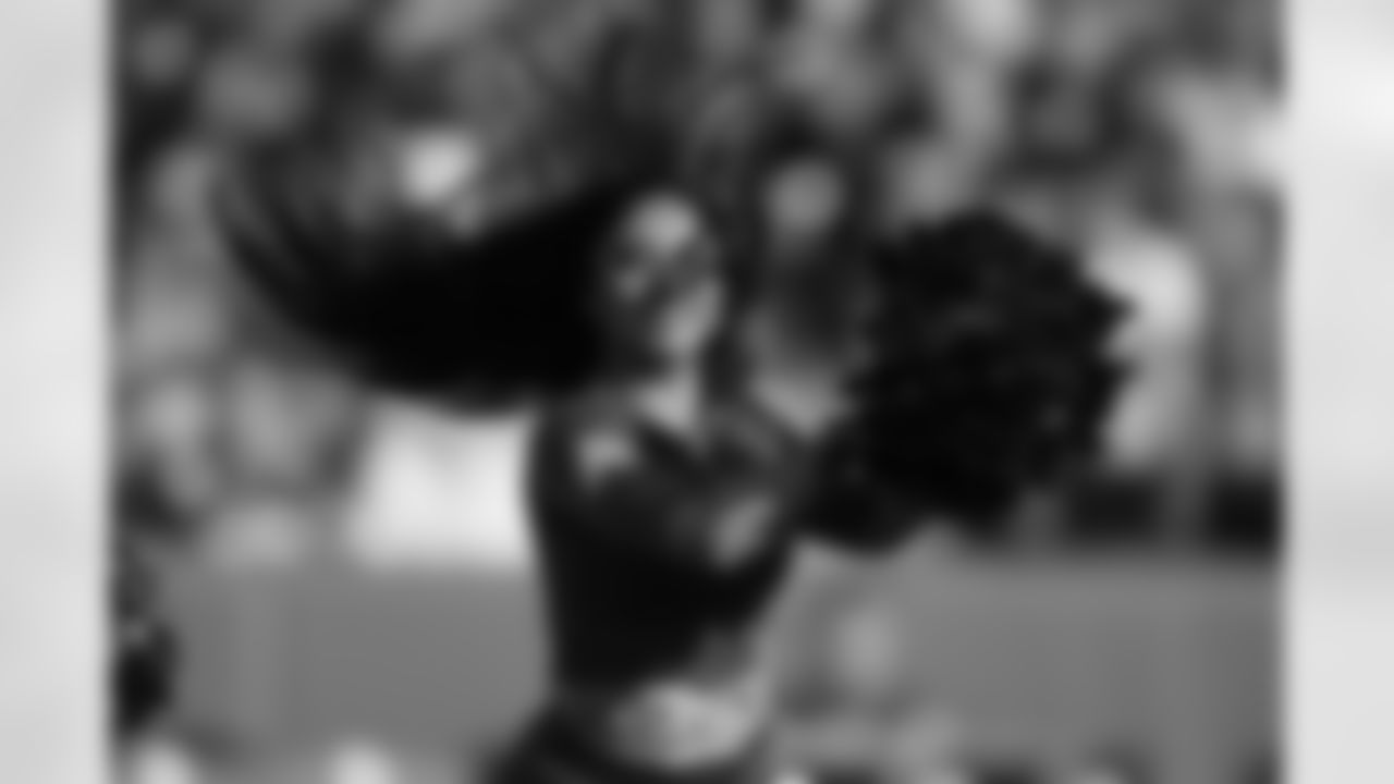 The Denver Broncos cheerleaders perform prior to an NFL football game against the Philadelphia Eagles, Sunday, Nov. 14, 2021, in Denver. (AP Photo/Jack Dempsey)