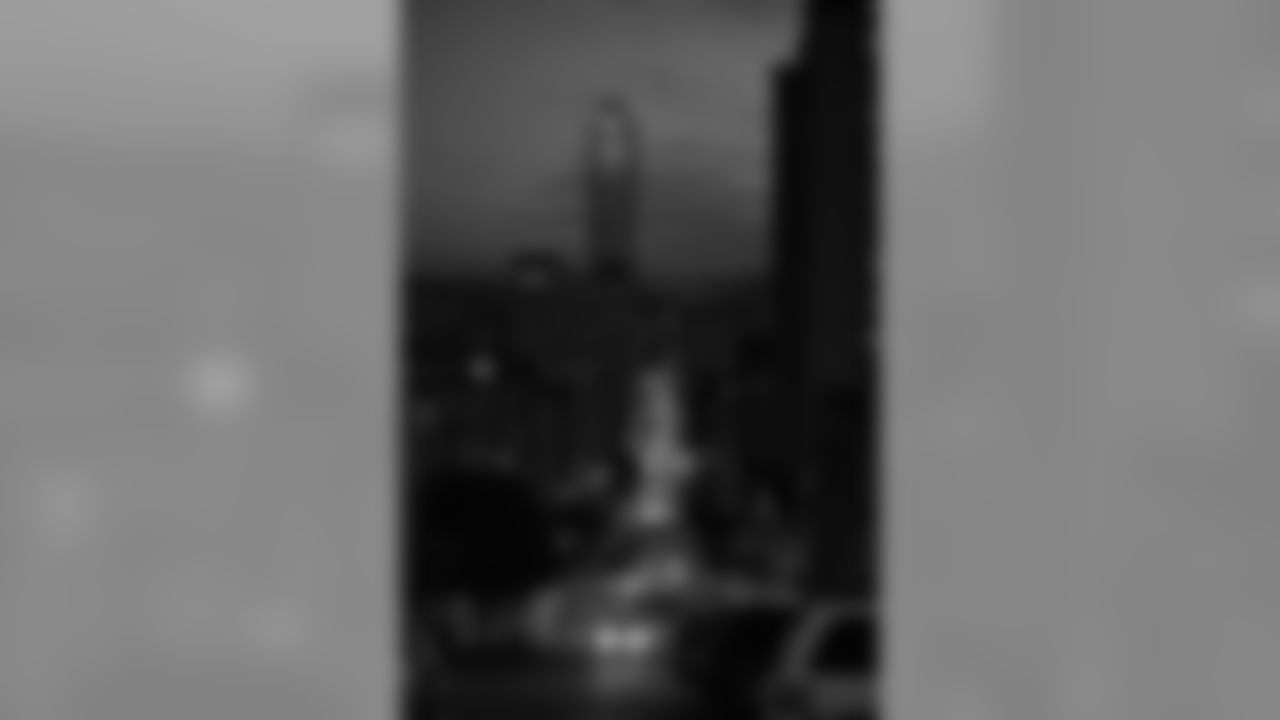 Capturing the hilly Taylor Street, Norwood gets a look at San Francisco with the hills in the backgroun. The Hilton San Francisco Union Square Hotel's tower lights up the night with a banner commemorating Super Bowl 50.
Follow all of Jordan's travels and photography on Instagram: @jordanorwood