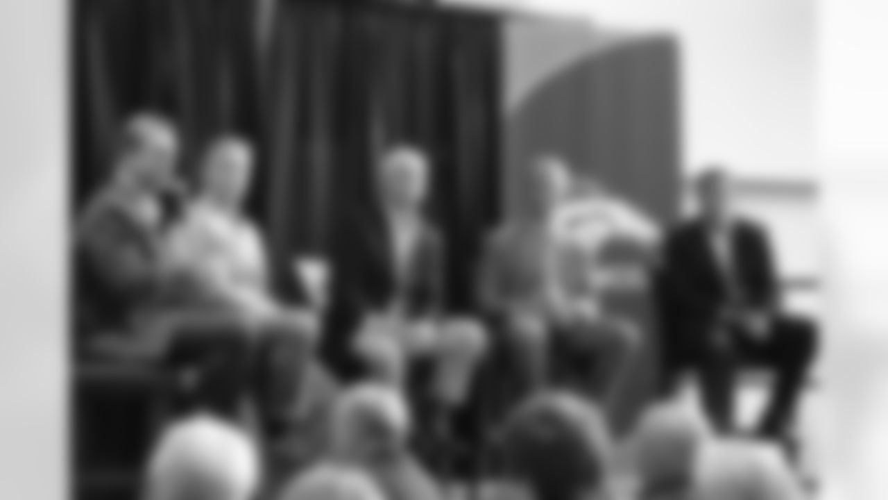 John Elway, John Fox, Jack Del Rio, Mike McCoy and Jeff Rodgers hosted an event at Sports Authority Field at Mile High.