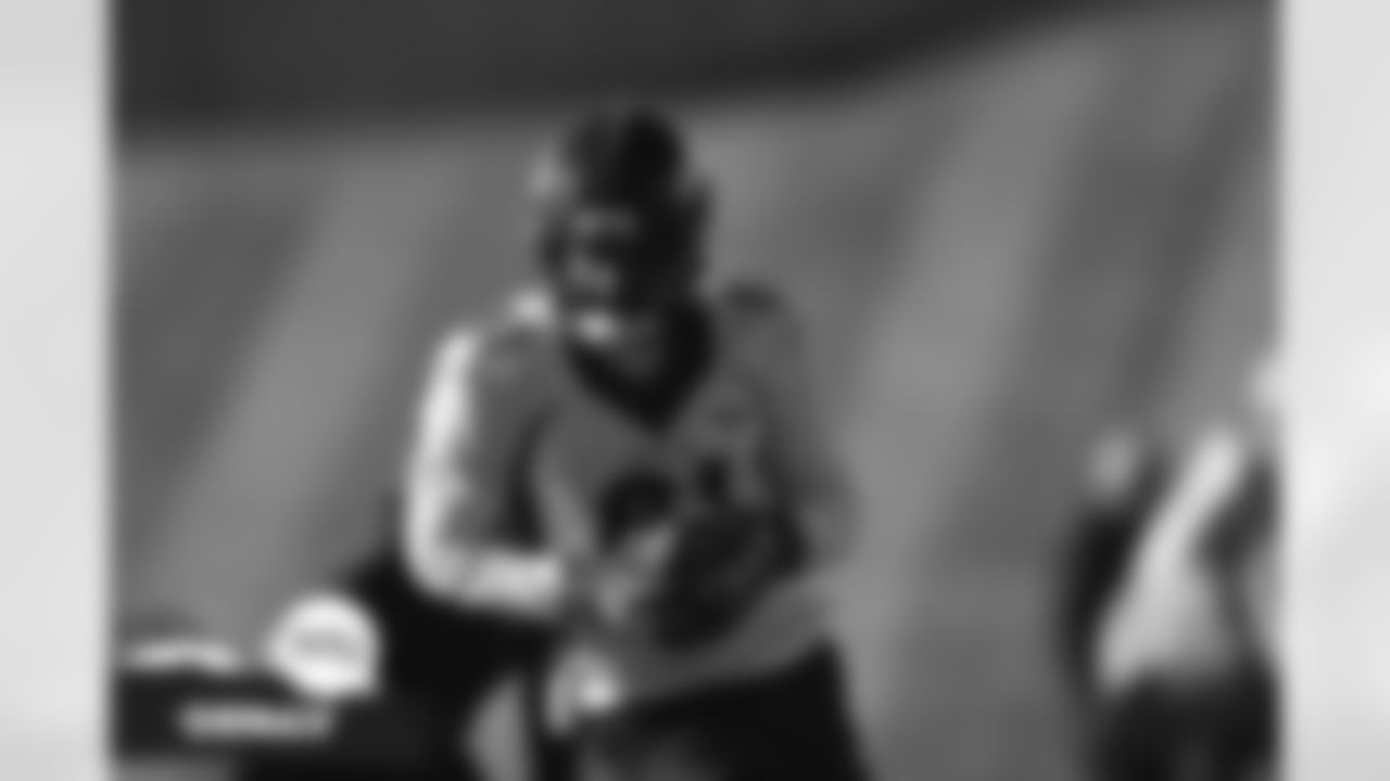 Tim Patrick during practice on Thursday, December 23, 2021 at UCHealth Training Center in Englewood, Colorado.
Gabriel Christus
