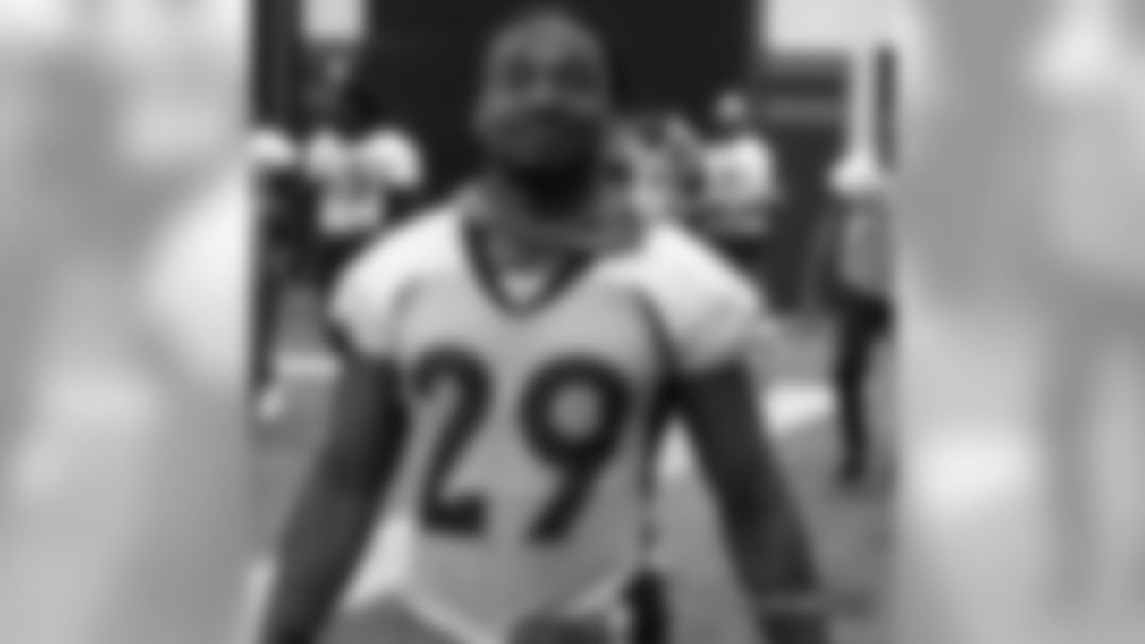 Bradley Roby during a team walkthrough at UCHealth Training Center on Dec. 29, 2018 ahead of their Week 17 game against the Chargers.