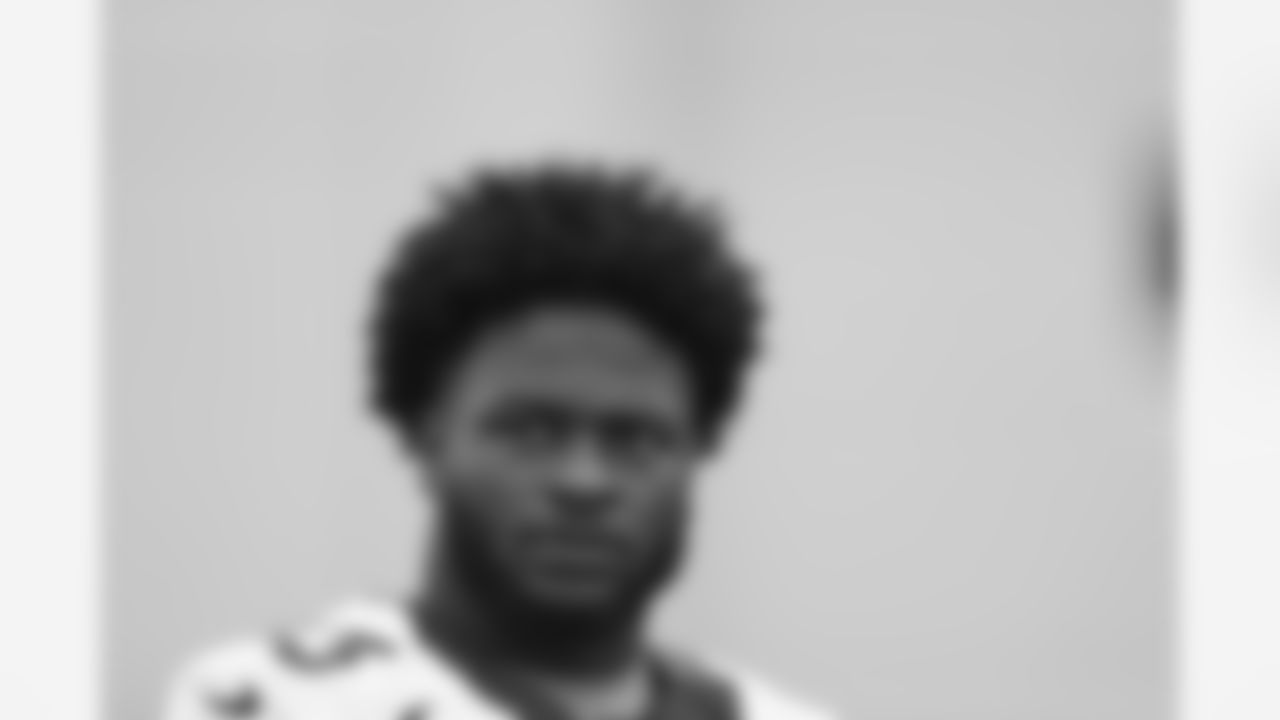 Javonte Williams during Training Camp on Thursday, August 19, 2021 at UCHealth Training Center in Englewood, Colorado.
Photo by Gabriel Christus