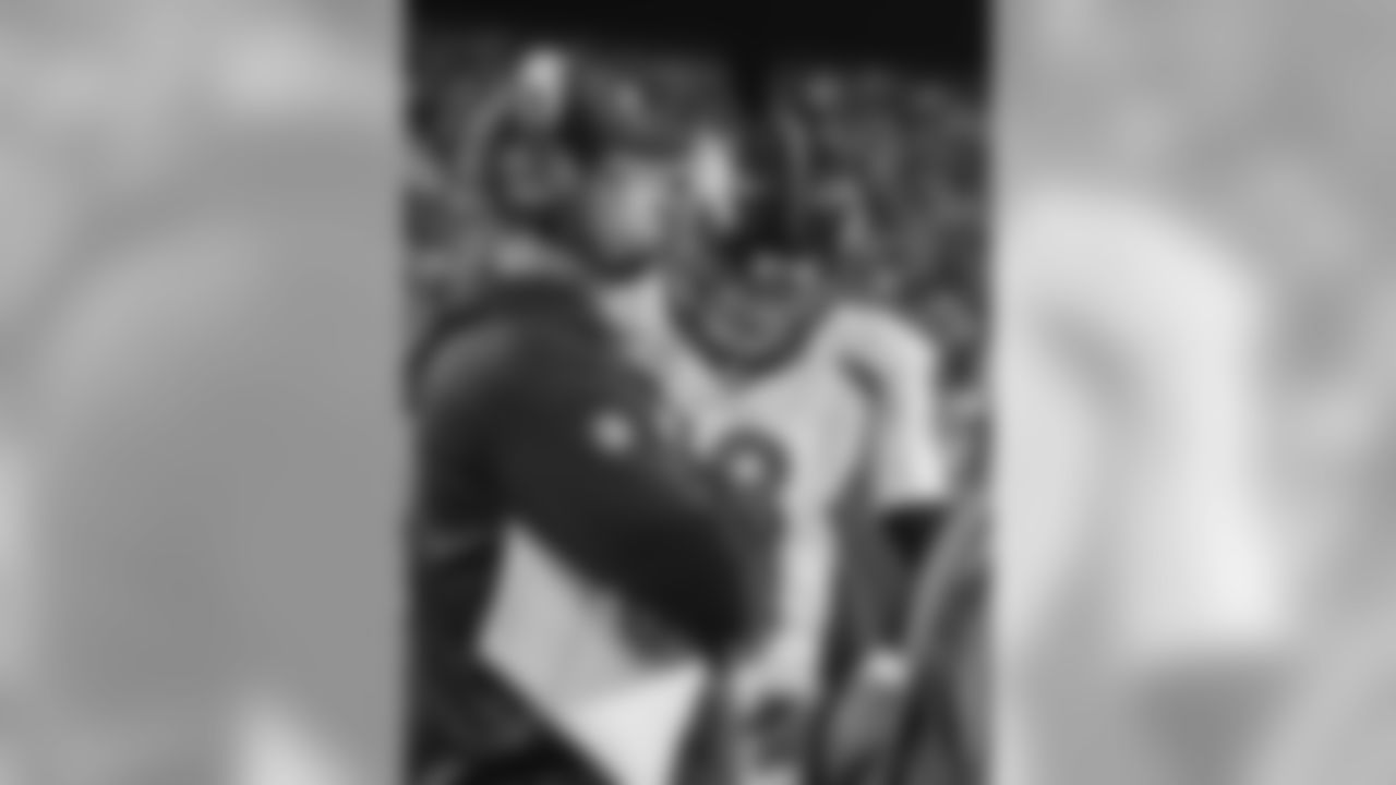 Adam Gase and Peyton Manning