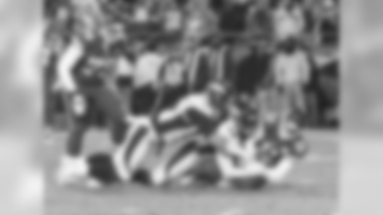 Derek Wolfe, Von Miller and Alex Smith