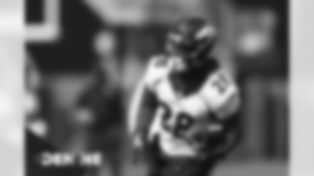 Royce Freeman during practice at UCHealth Training Center in Centennial, Colorado, October 14, 2020.
Photo by Gabriel Christus