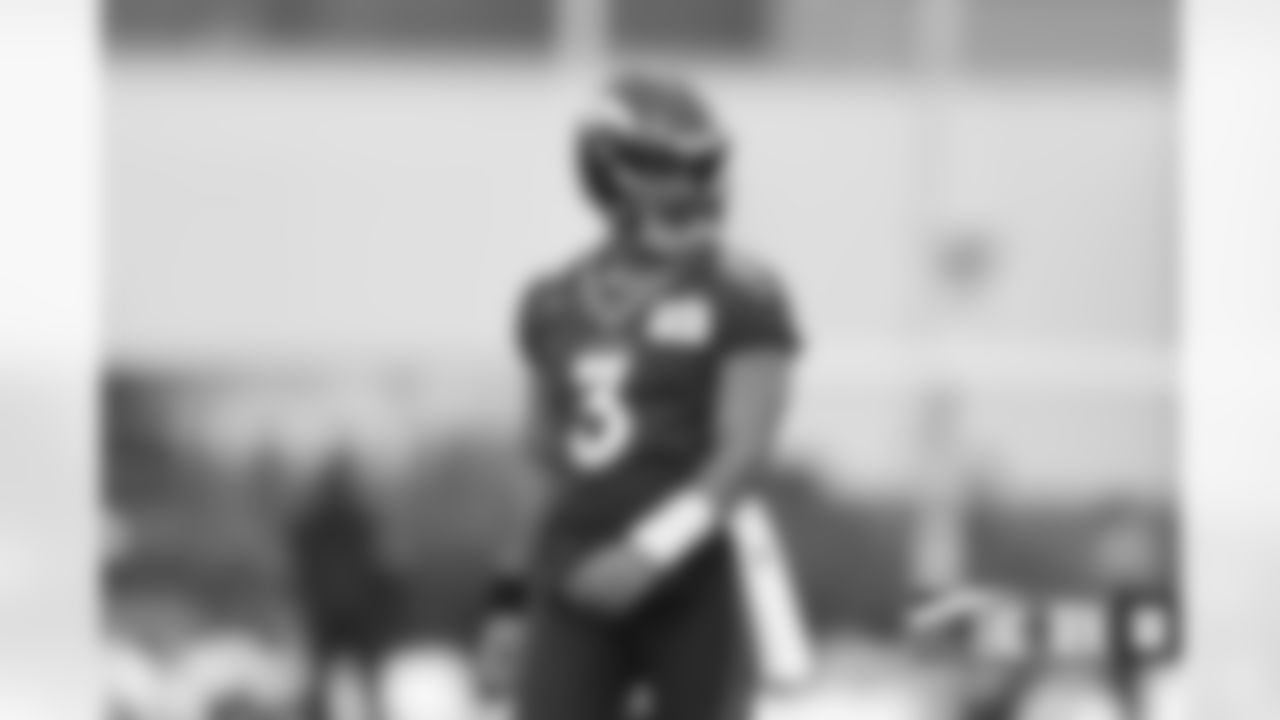 Russell Wilson during practice on Friday, January 6, 2023 at UCHealth Training Center in Englewood, Colorado.
Photo by Gabriel Christus / Denver Broncos