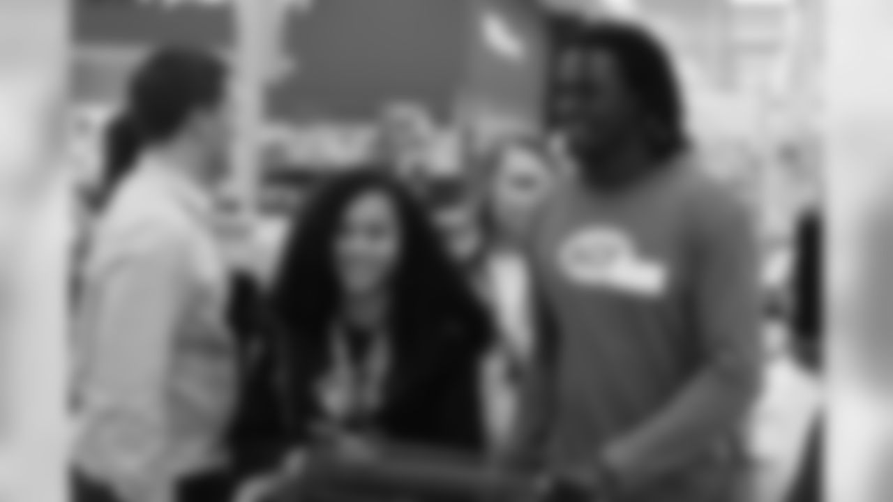 Isaac Yiadom during Will Parks' shopping spree for the Boys & Girls Club of Metro Denver on Dec. 3, 2018