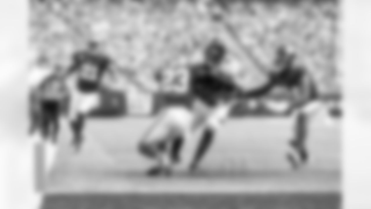 Tim Patrick during the Broncos' Week 1 game against the New York Giants at MetLife Stadium in East Rutherford, New Jersey, on September 12, 2021. (Photo by Gabriel Christus)