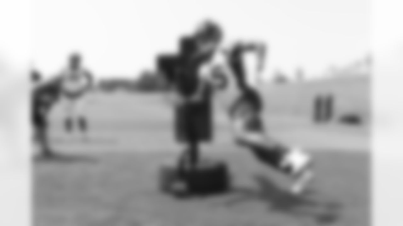 Tryout player Shaquem Griffin during minicamp on Wednesday, June 16, 2021 at UCHealth Training Center in Englewood, Colorado