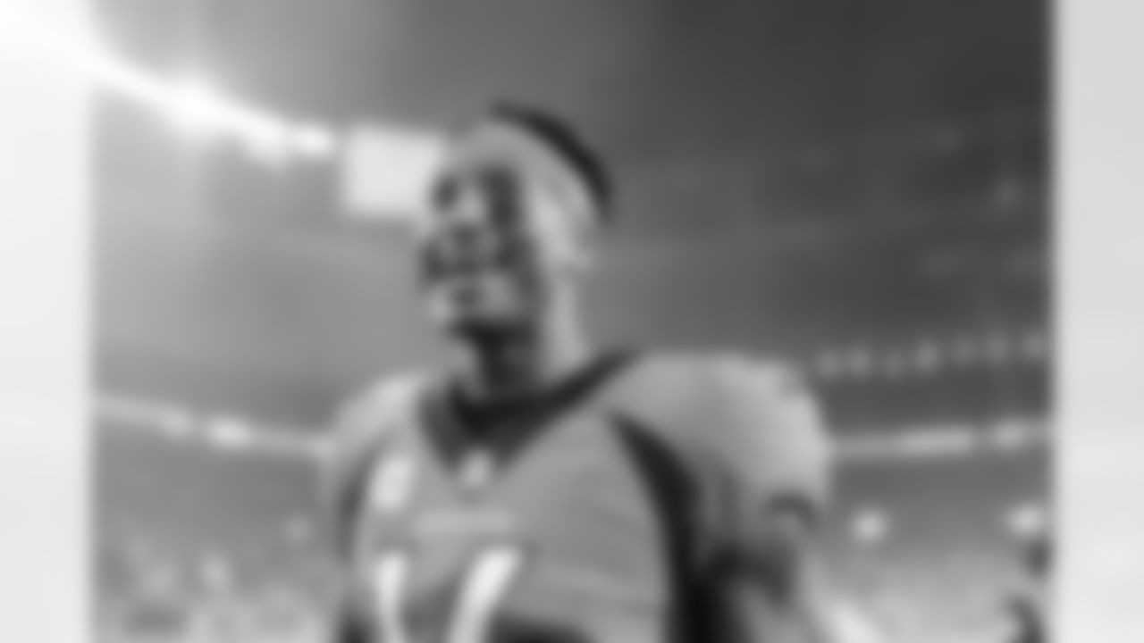 Courtland Sutton after the Broncos' Week 18 game against the Los Angeles Chargers at Empower Field at Mile High in Denver, Colorado on January 8, 2023. Photo by Ben Swanson/DenverBroncos.com