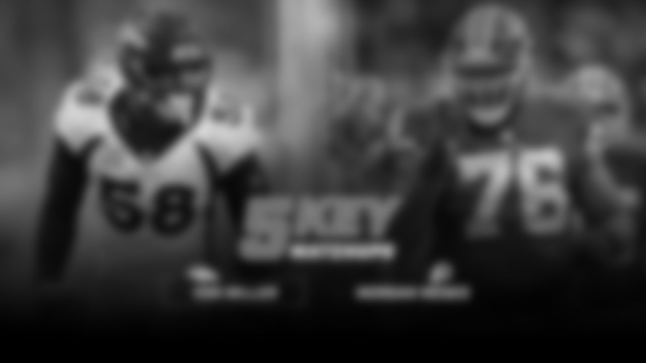 Though Washington will be without Trent Williams, the tackle Von Miller calls the toughest that he's faced, they've still got a "beast" on the line that will go against the Broncos' star pass rusher. "[Williams is] a beast and so is [Redskins T] Moses [Morgan] on the other side," Miller said Wednesday. "Both of those guys — they have a pretty good offensive line from tackle to tackle. Whenever we go against teams like that it's great for me because you don't see a lot of [pass protection] help from all over. You can just really focus on your guy. Another great offensive line. [I'm] looking forward to it." But injuries have hit the Redskins' offensive line hard this season, and the young group may have a tough time against the Broncos' seasoned pass rush. With Miller leading the charge there, Moses and Co. have quite the challenge ahead of them to keep Kirk Cousins upright.