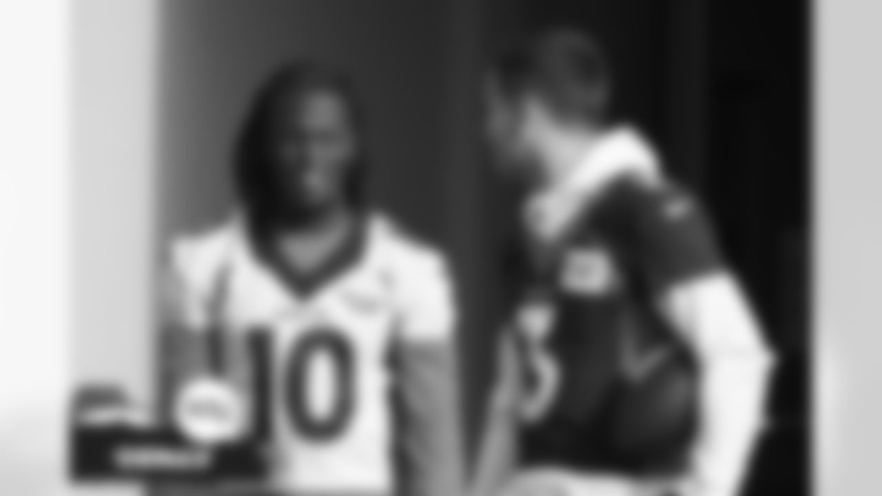 Jerry Jeudy and Drew Lock during practice on Wednesday, December 22, 2021 at UCHealth Training Center in Englewood, Colorado.
Gabriel Christus