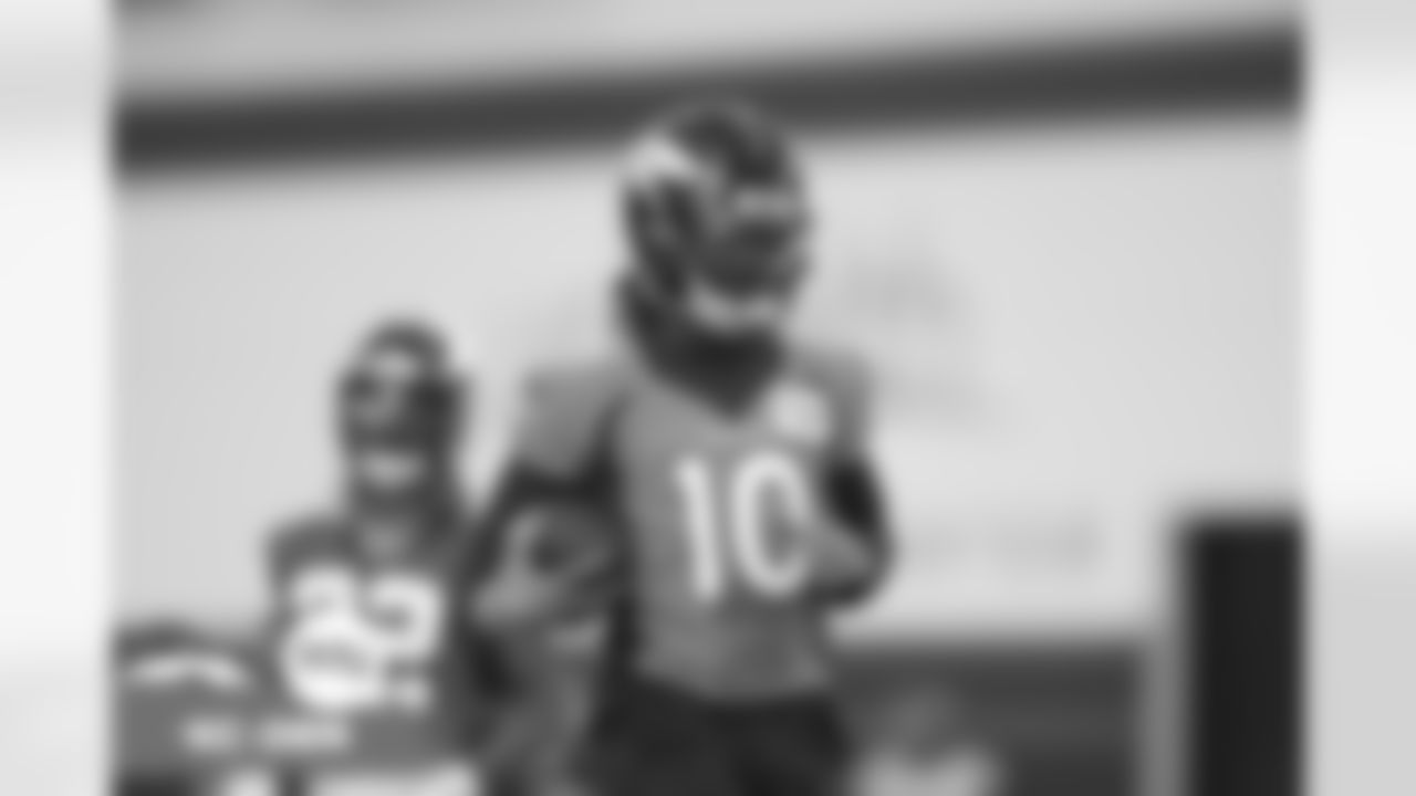 Jerry Jeudy during practice on Thursday, January 6, 2022 at UCHealth Training Center in Englewood, Colorado.