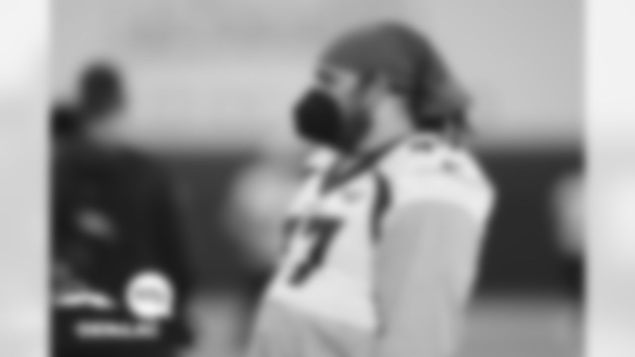 Quinn Meinerz during practice on Friday, December 31, 2021 at UCHealth Training Center in Englewood, Colorado.
Gabriel Christus