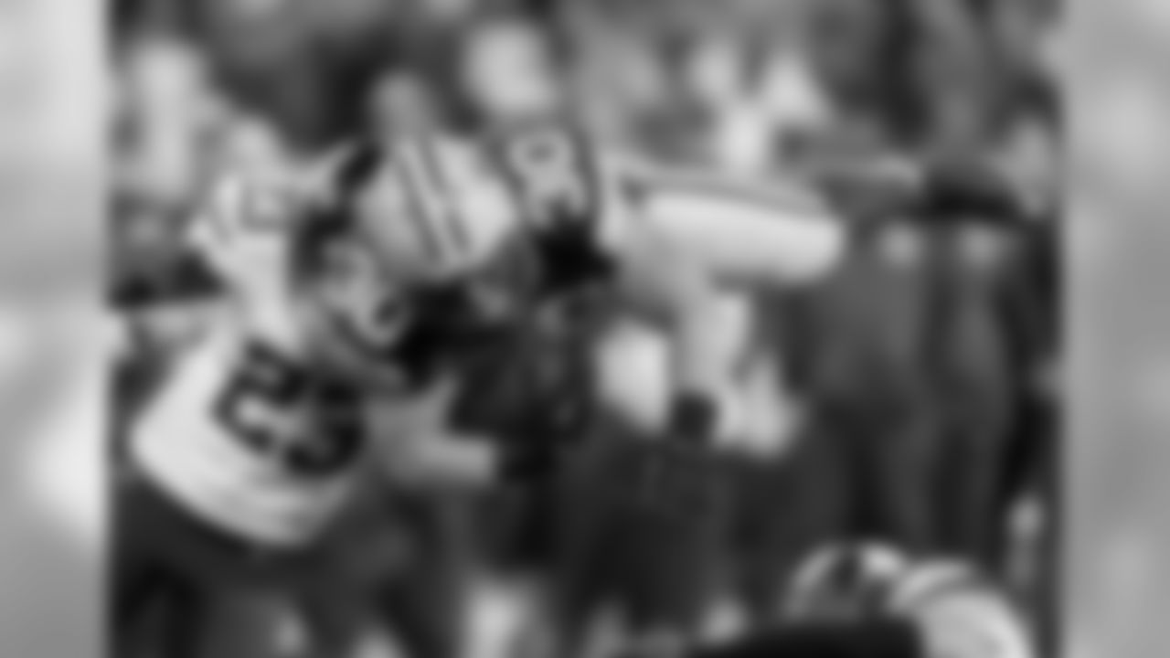 2015 stats: 9 carries, 28 rushing yards, 3.1 yards per carry, two rushing TDs, 6 receptions, 56 receiving yards, 9.3 yards per reception
Career stats: 198 carries, 619 rushing yards, 3.1 yards per carry, 15 rushing TDs, 82 receptions, 572 receiving yards, 7.0 yards per reception, eight receiving TDs
