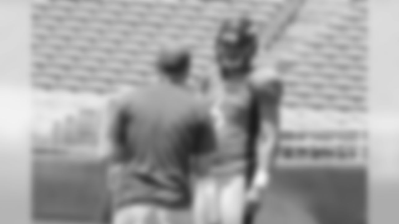 QB Brock Osweiler and RB Ronnie Hillman took part in the 2012 NFLPA Rookie Premiere Presented By Nike.