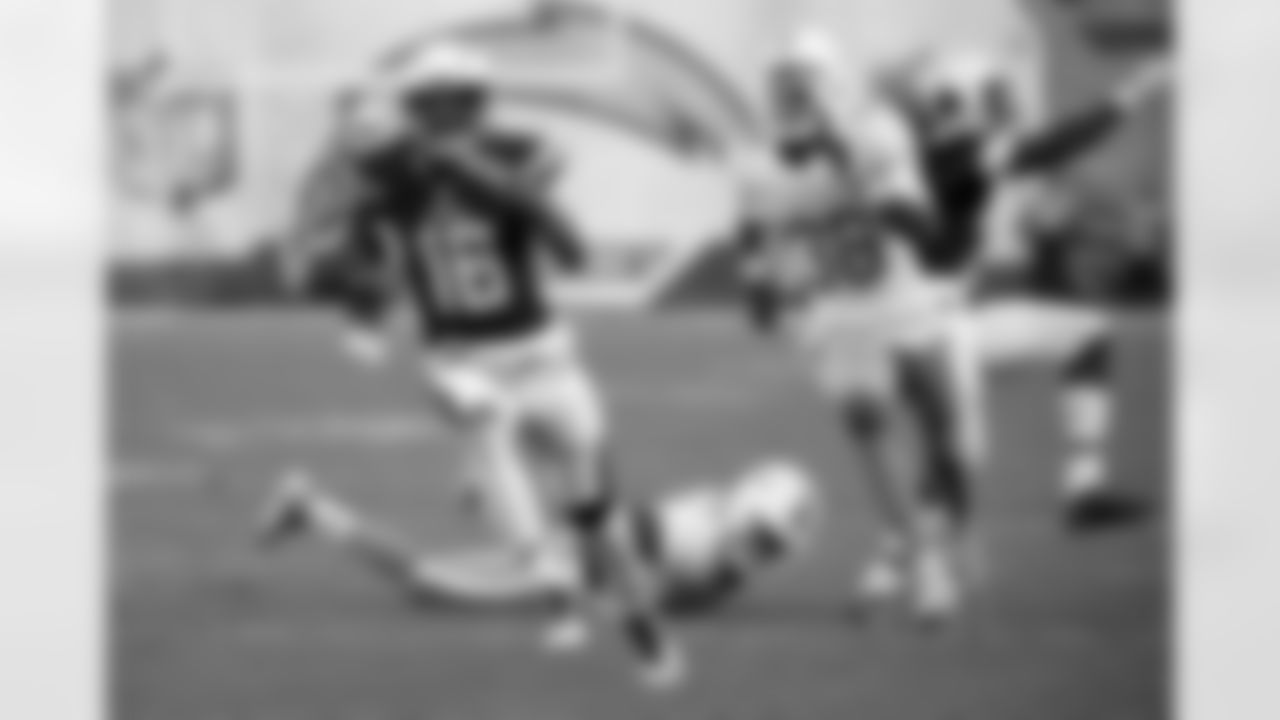 Top performer: WR Tyrell Williams finished the game with five receptions for 125 yards and a touchdown.