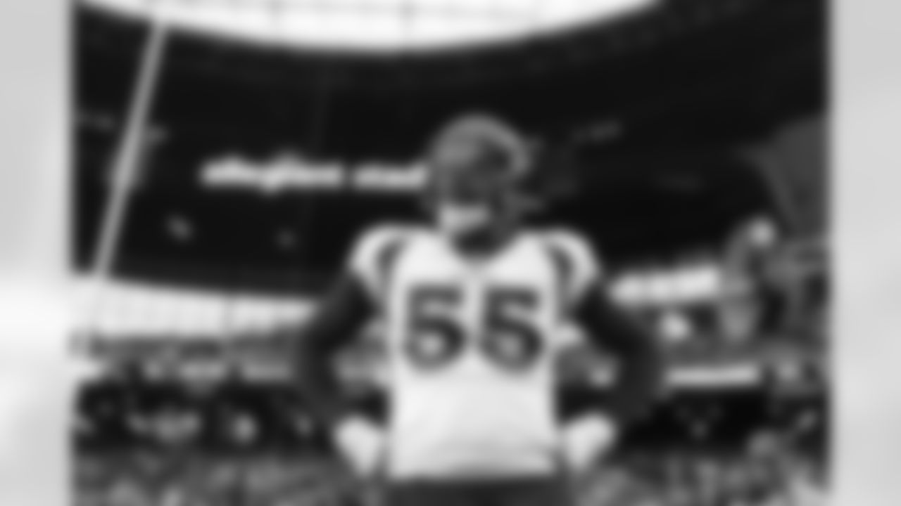Bradley Chubb during the NFL game against the Las Vegas Raiders on Sunday, December 26, 2021 at Allegiant Stadium in Las Vegas, Nevada.