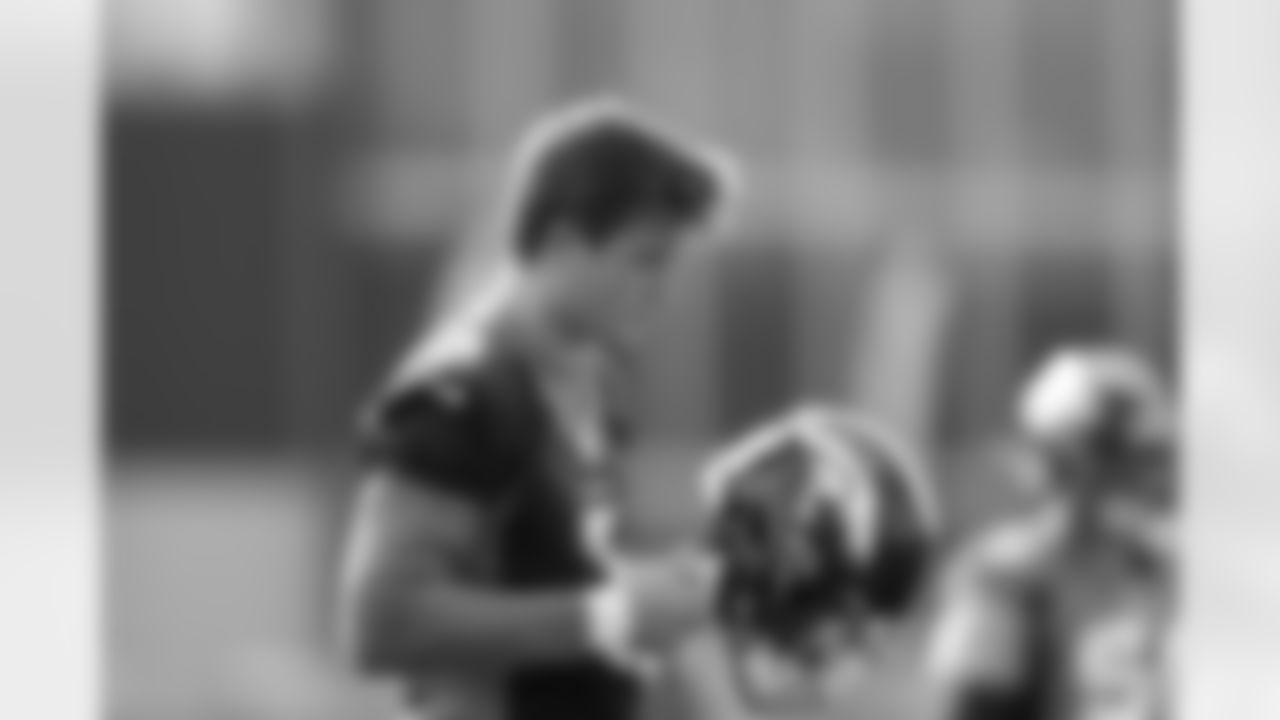 Drew Lock during training camp at UCHealth Training Center in Centennial, CO, August 24, 2020.
Photo by Gabriel Christus