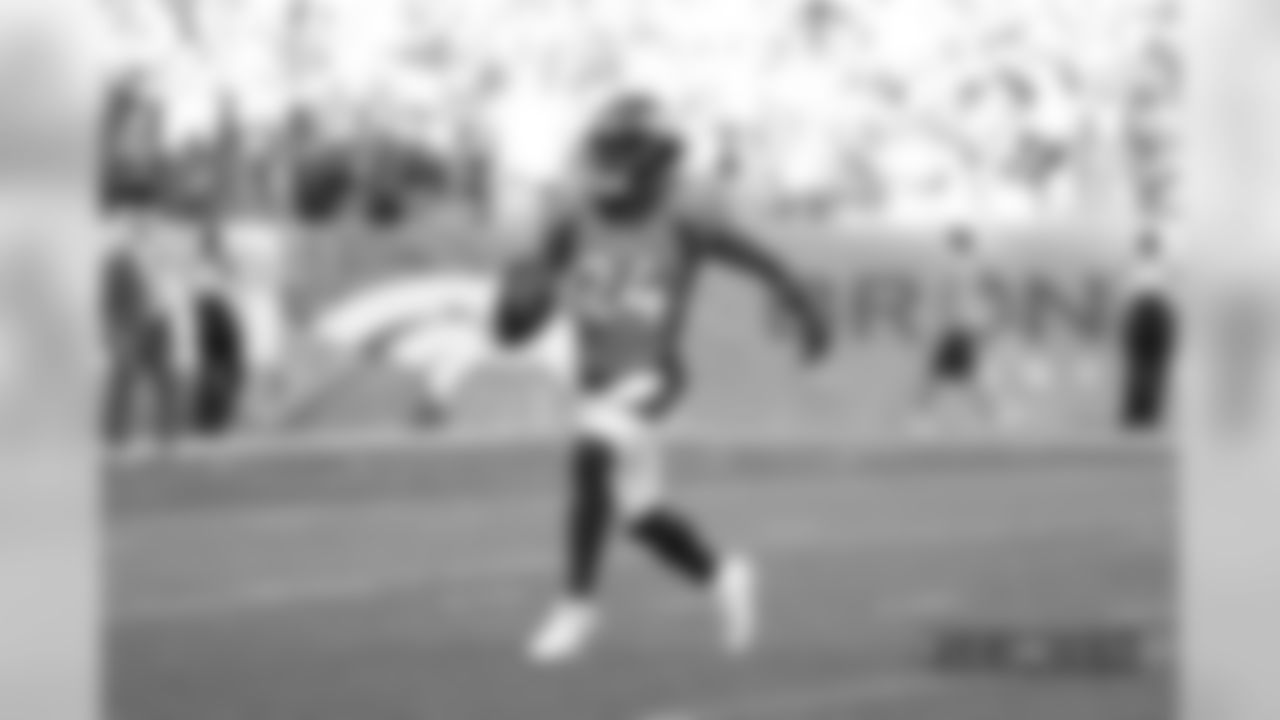 Denver Broncos action during the NFL game against the Seattle Seahawks at Broncos Stadium at Mile High in Denver, Colorado, September 09, 2018.
Photo by XXXXX