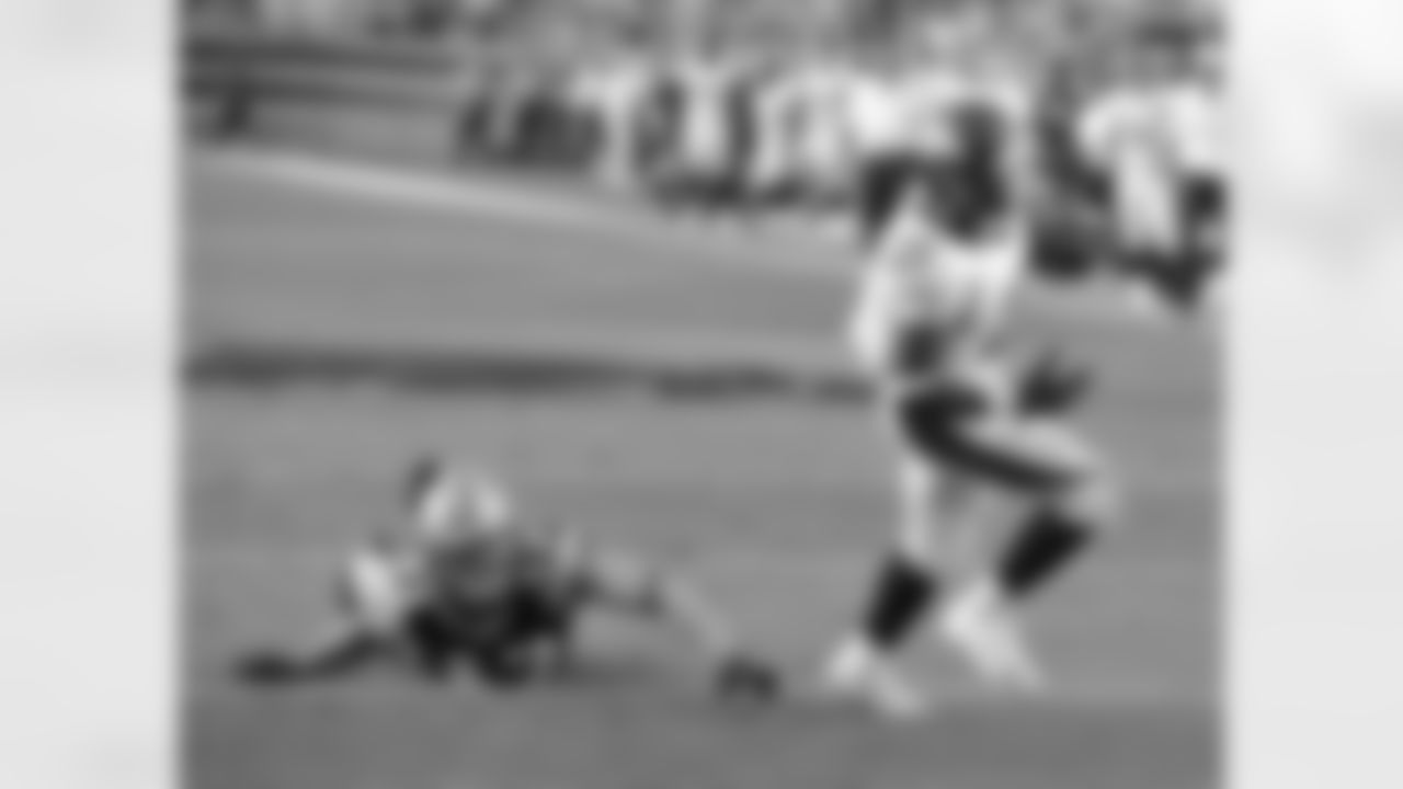 Hillman leaves a defender in his trails.