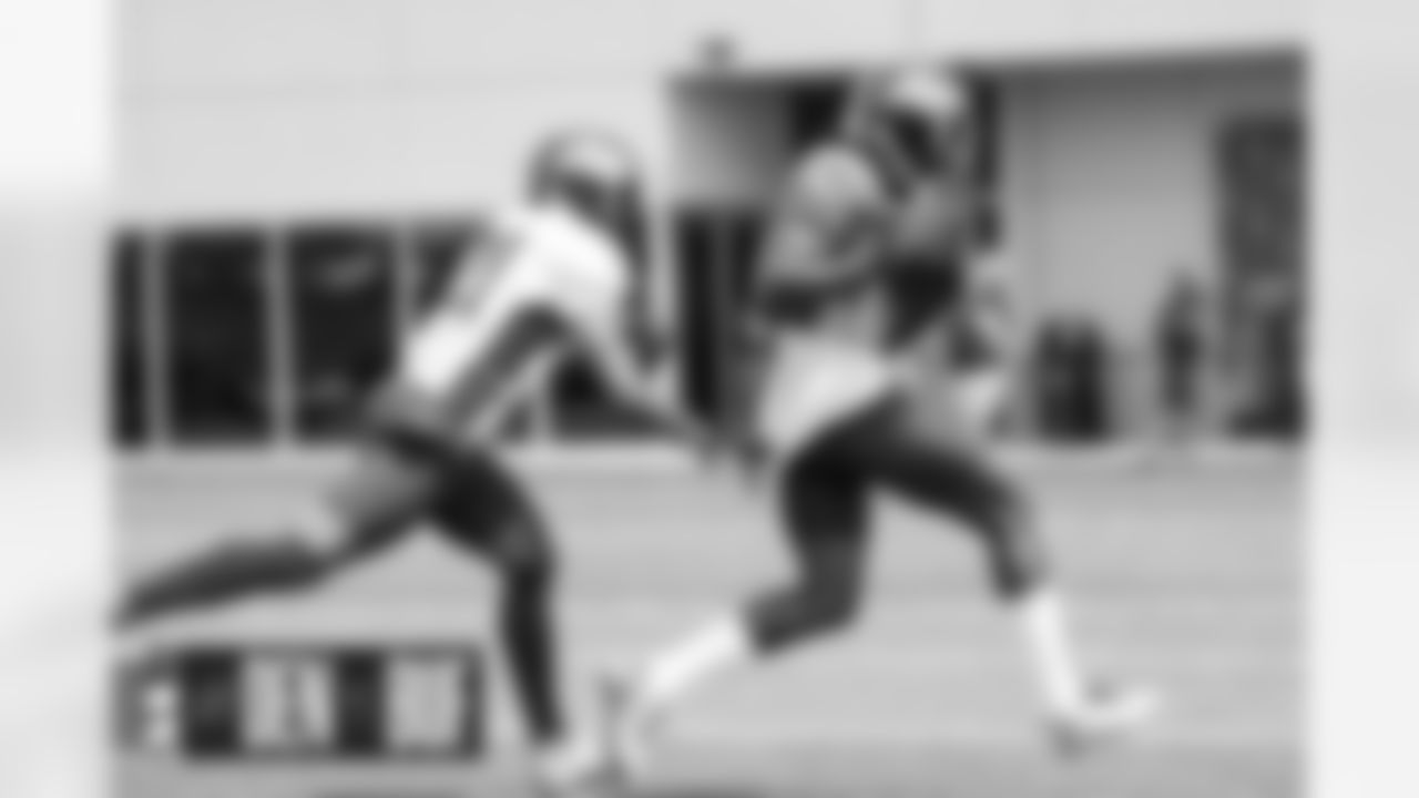 Jerry Jeudy at practice at UCHealth Training Center in Englewood, Colorado on August 15, 2022. (Photo by Ben Swanson)