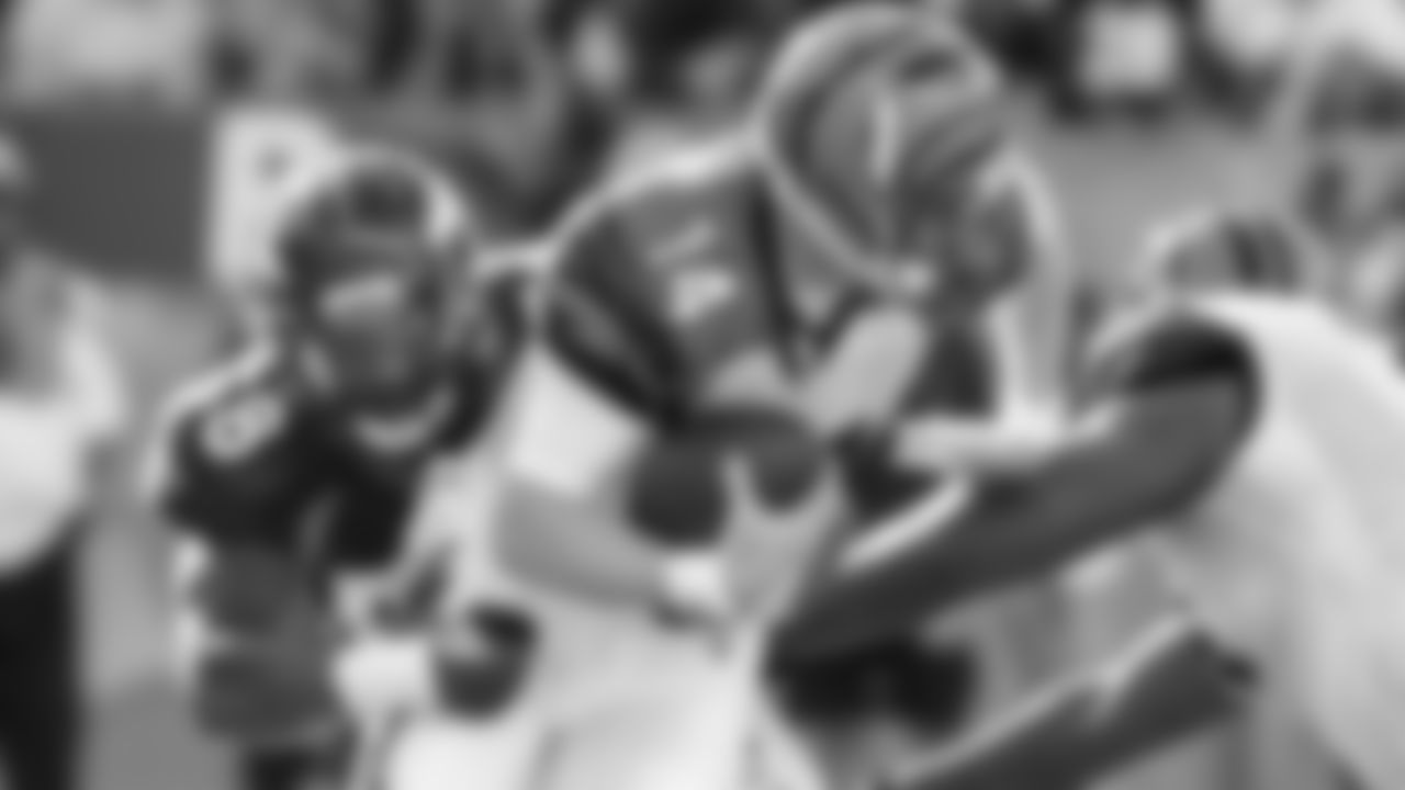 Sept. 18, 2011: Von Miller records the first sack of his NFL career, taking down Bengals quarterback Andy Dalton in the second half of the game.