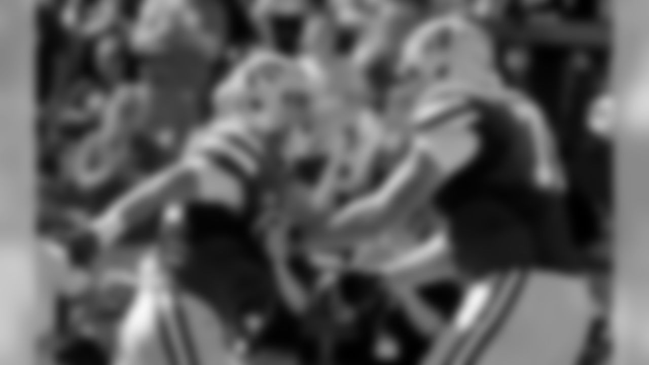 Kansas State fullback Winston Dimel, left, celebrates with offensive lineman Dalton Risner after scoring a touchdown during the first half of an NCAA college football game against Florida Atlantic Saturday, Sept. 17, 2016, in Manhattan, Kan. (AP Photo/Charlie Riedel)