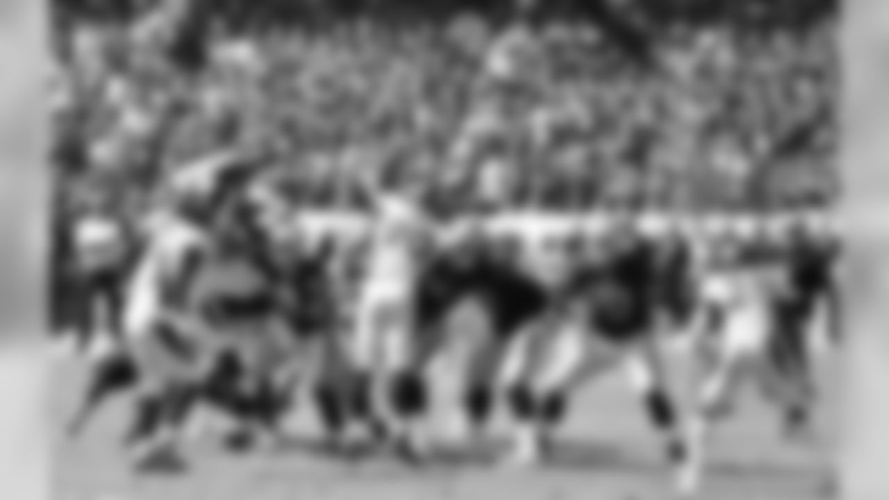 The Broncos denied Oakland's attempt to score first, with NT Sylvester Williams blocking a 38-ayrd field-goal try in the first quarter.