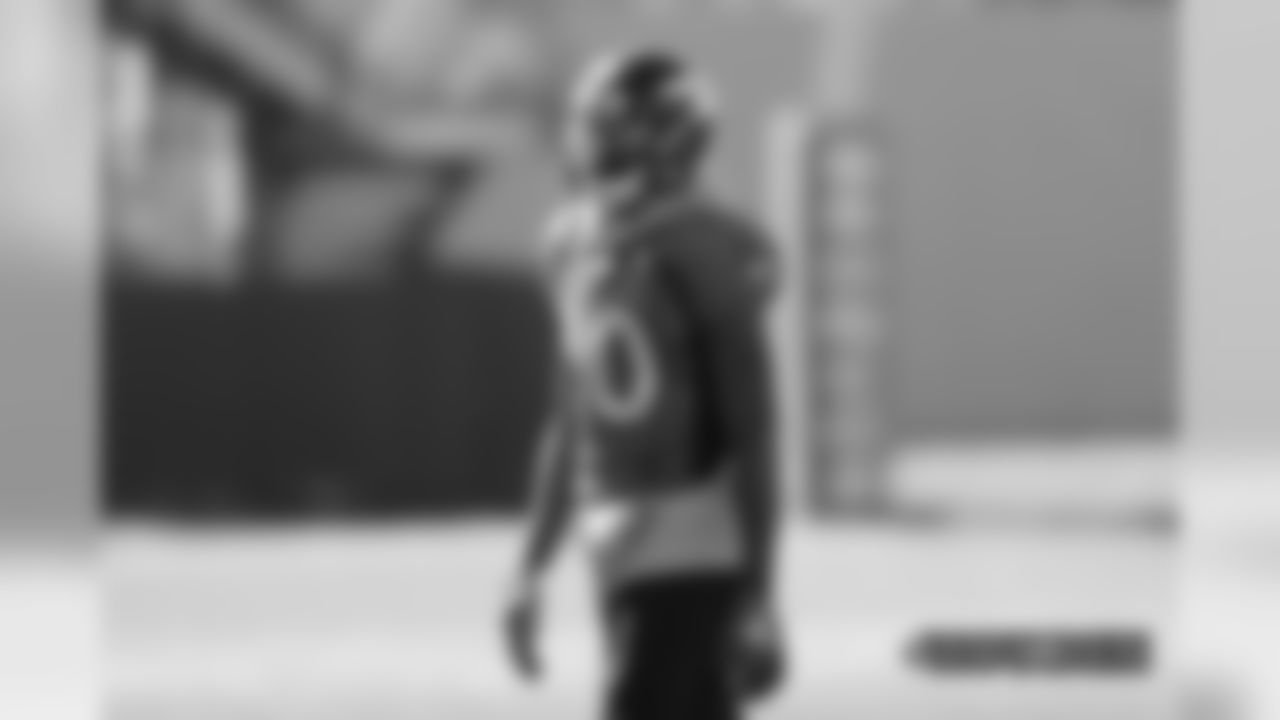Emmanuel Sanders during practice at UCHealth Training Center on November 1, 2018.
Photo by Gabriel Christus