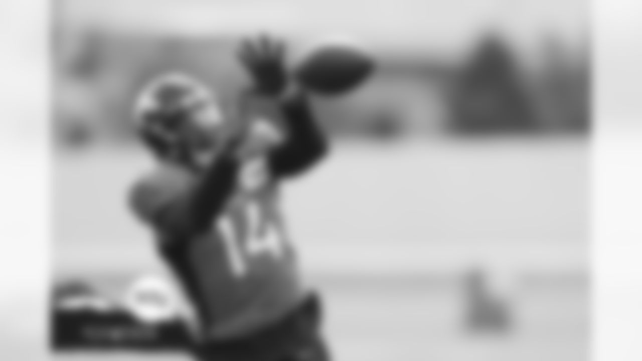 Courtland Sutton during practice on Thursday, October 14, 2021 at UCHealth Training Center in Englewood, Colorado.
Photo by Gabriel Christus