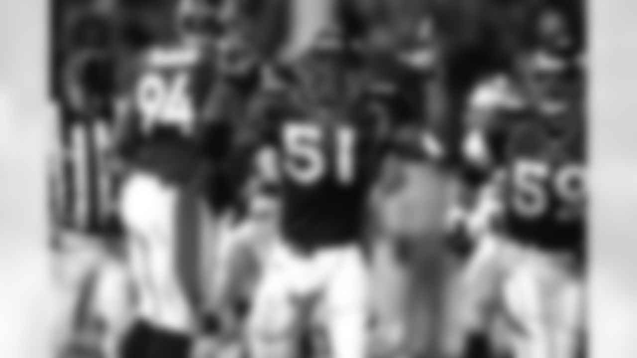 All-Pro selection in 1997 (first-team by AP, PFWA and TSN)
Two Super Bowl appearances and victories (XXXII and XXXIII)
Career stats (all with Denver): 105 games, 102 starts, five interceptions, one interception for a touchdown, five forced fumbles, seven fumble recoveries, 10.5 sacks (via pro-football-reference.com)