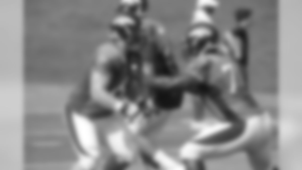 OL Matt Paradis and T Vinston Painter