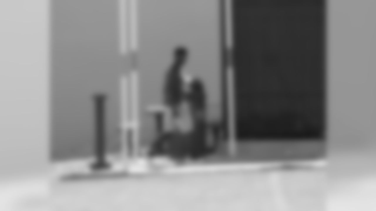 Hillman walks into the facility.