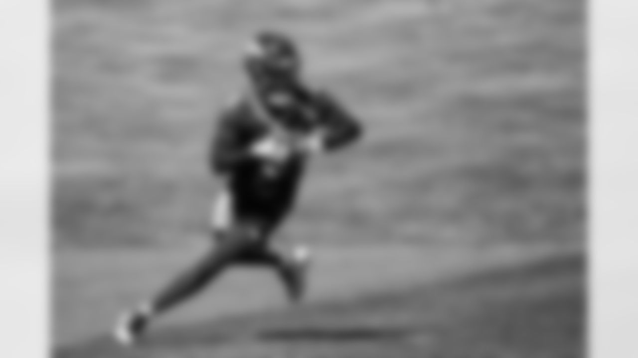 Teddy Bridgewater during the ninth day of OTA practices at UCHealth Training Center on June 9, 2021. (Photo by Ben Swanson)