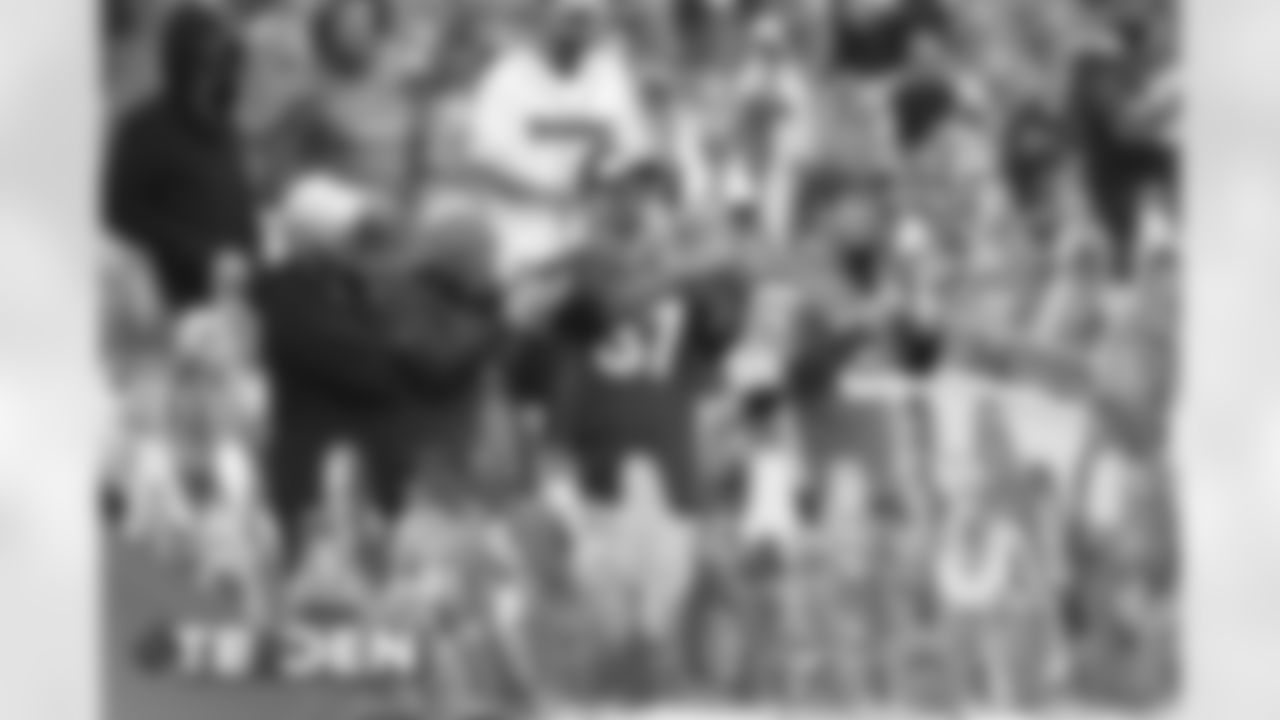 Photos of fans at the Broncos' Week 3 game against the Tampa Bay Buccaneers at Empower Field at Mile High on September 27, 2020. (Photo by Gabriel Christus)