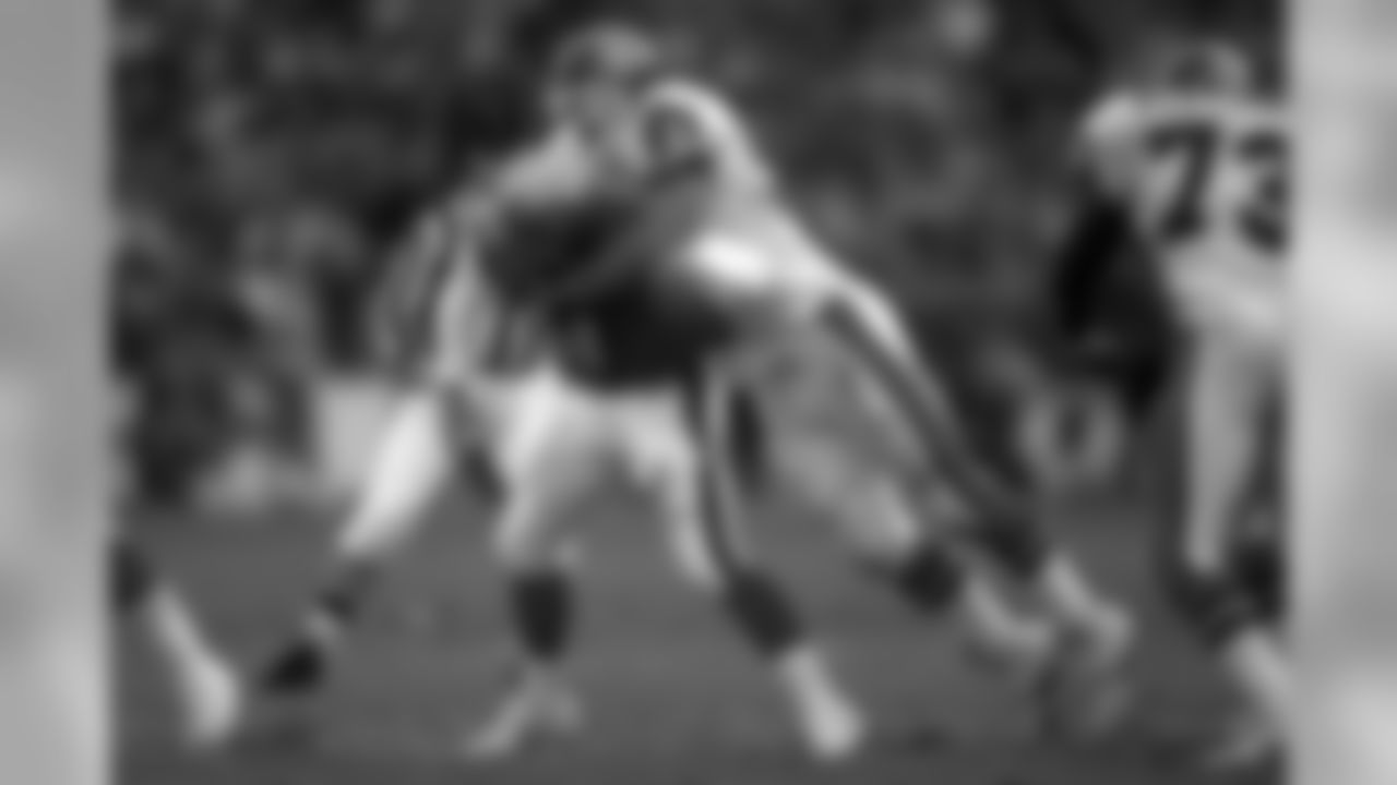 Career stats with Denver: 61 games, 35 starts, two interceptions, three forced fumbles, two fumble recoveries, 21.5 sacks (via pro-football-reference.com)