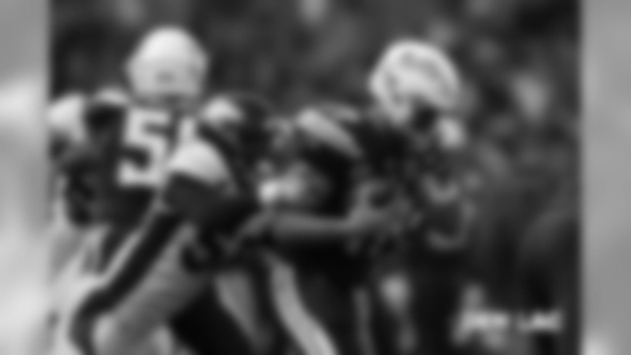 In Week 11 against the Chargers, Von Miller recorded one tackle, one sack and one interception for 42 yards.