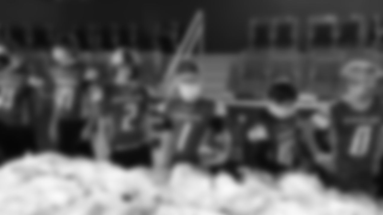 Head Coach Vic Fangio surprised the Arapahoe Youth League Eagles football program with a donation of more than $10,000 worth of Nike football equipment on November 18, 2020. (Photo by Lemar Griffen)