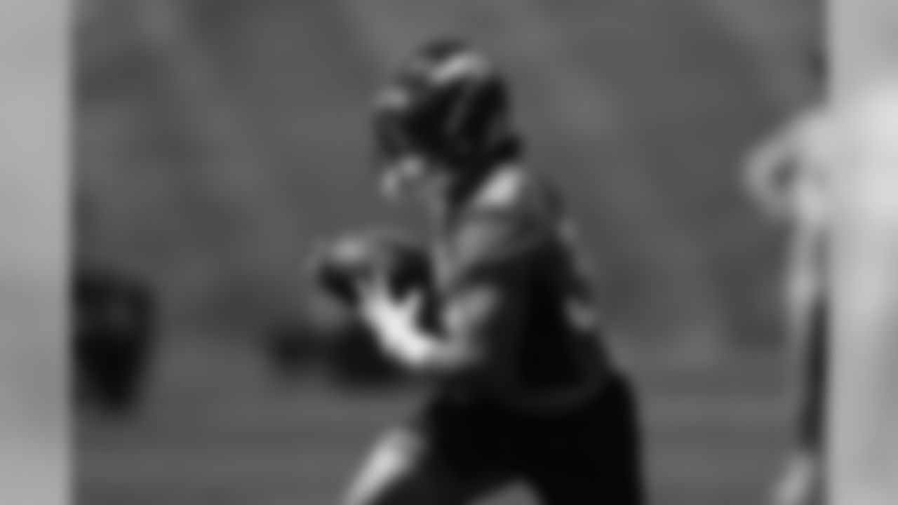 Phillip Lindsay during practice at UCHealth Training Center in Centennial, CO, August 13, 2020.
Photo by Gabriel Christus