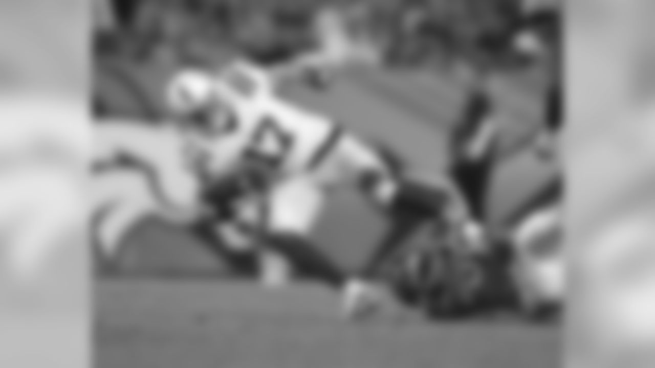 LB Brandon Marshall and Colts WR Griff Whalen