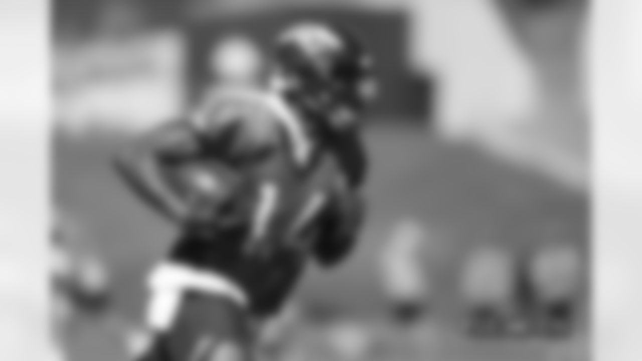 Courtland Sutton during a practice at UCHealth Training Center on September 7, 2018.