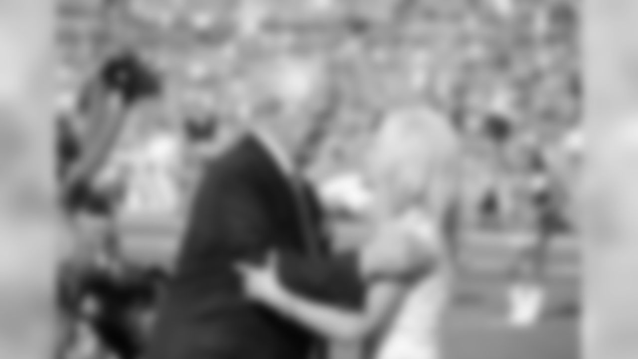 Dan Reeves and Annabel Bowlen