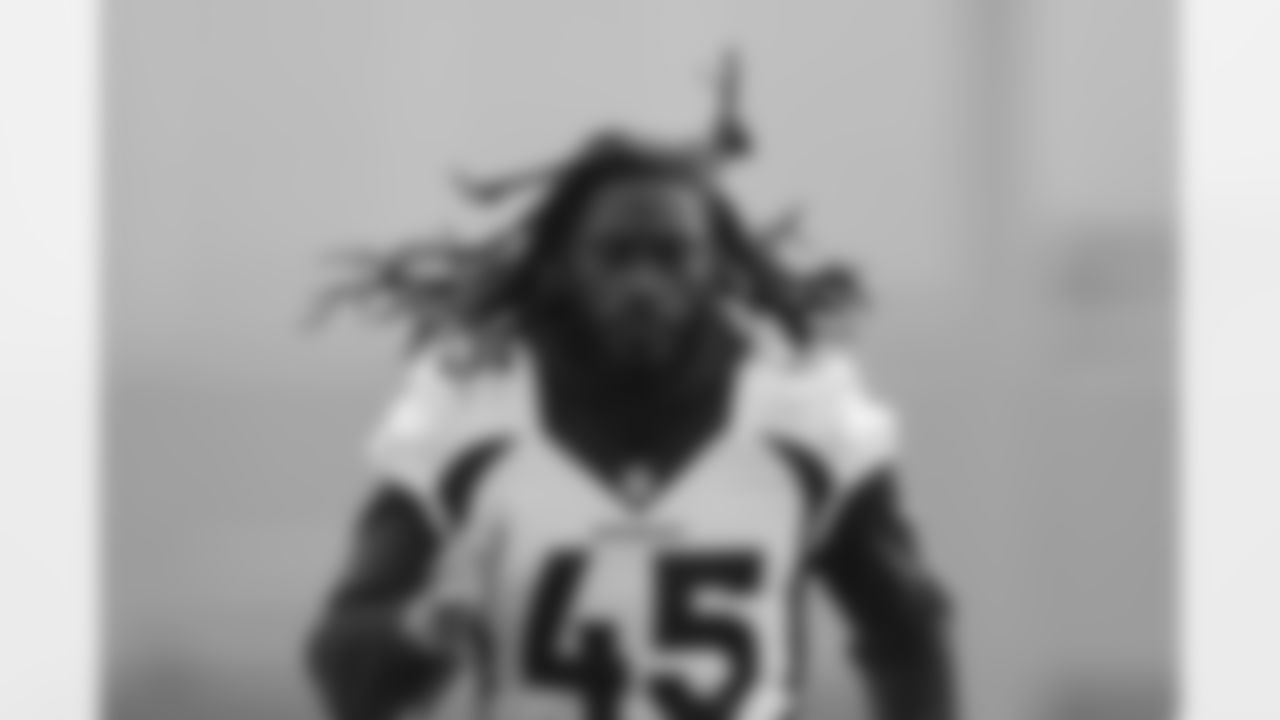 Alexander Johnson during training camp at UCHealth Training Center in Centennial, CO, August 24, 2020.
Photo by Gabriel Christus