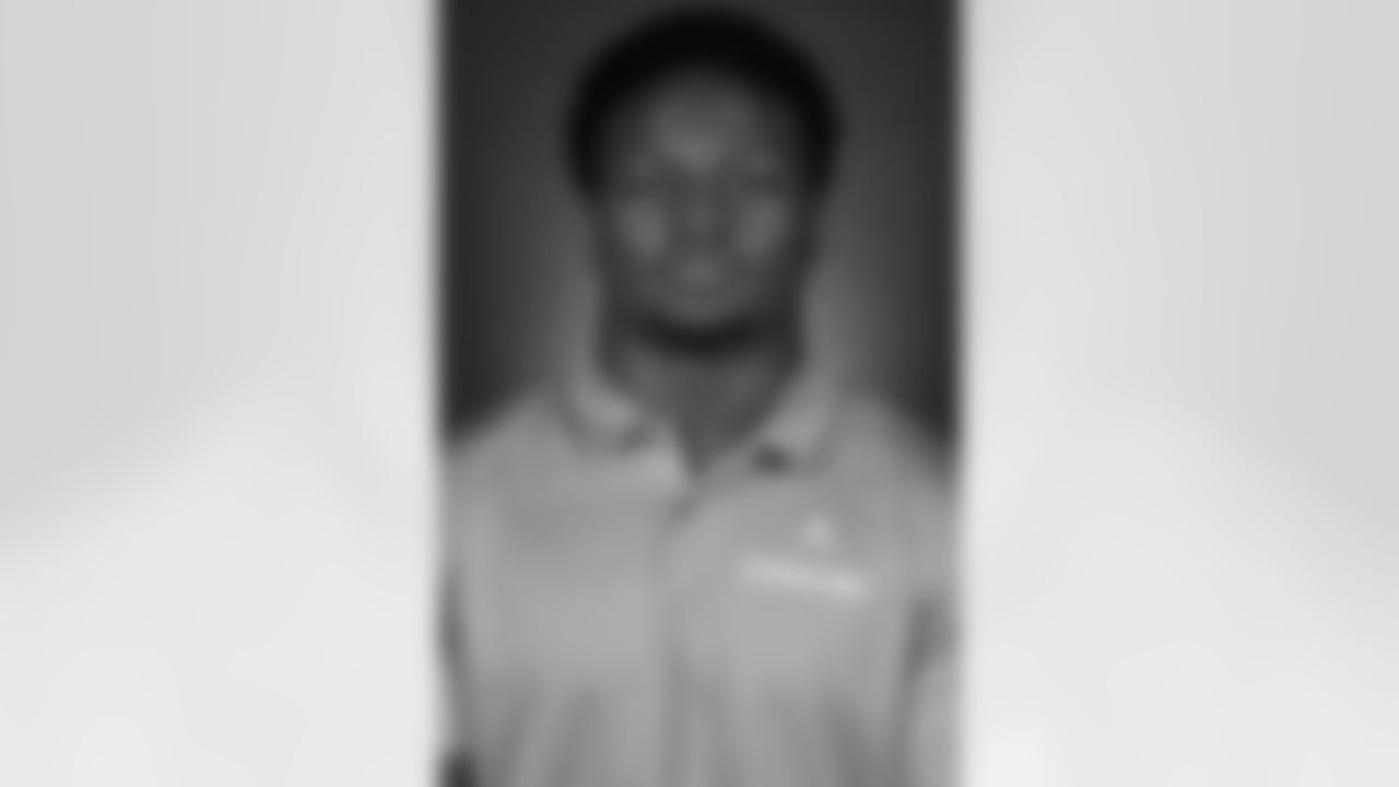 A 2019 headshot for North Carolina running back Javonte Williams. Photo by University of North Carolina football's Jeffrey A. Camarati