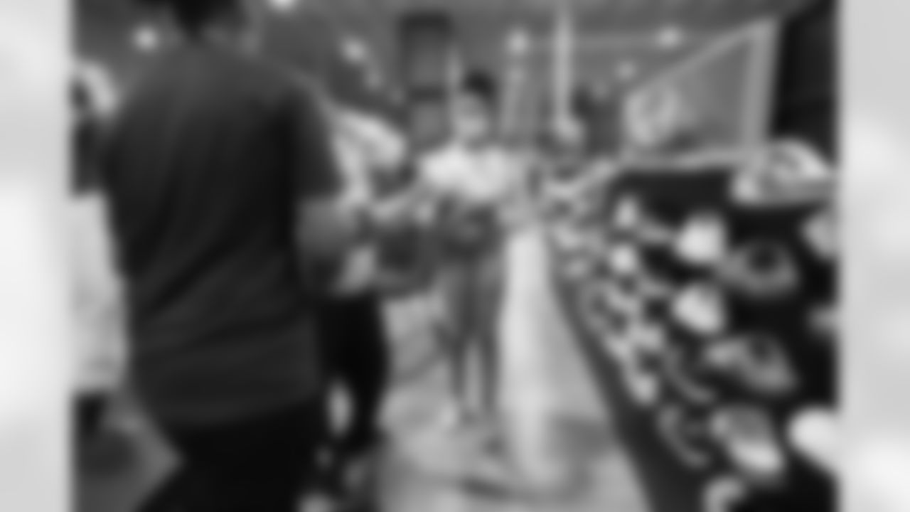 Brandon McManus and the Project McManus Foundation treat 15 kids to a holiday shopping spree on December 7, 2021.