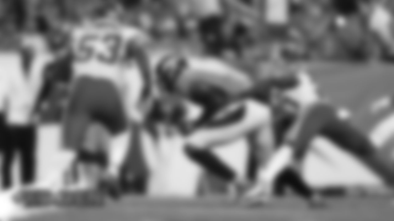 During the Broncos' game against the Kansas City Chiefs at Empower Field at Mile High on October 17, 2019. (Photo by Gabriel Christus)